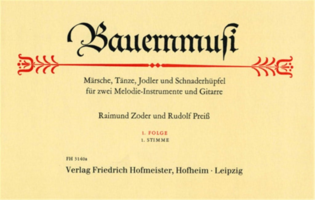 Bauernmusi, 1. Folge, 1. Stimme